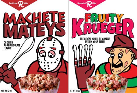 Monster Cereals Updated With Modern Horror Characters Foodiggity