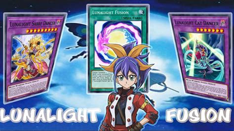 Deck Lunalight Lunalight Fusion Yu Gi Oh Duel Links Youtube