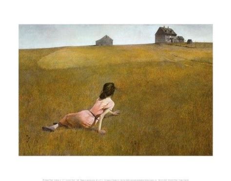 Christinas World 1948 Stretched Canvas Print By Wyeth Andrew