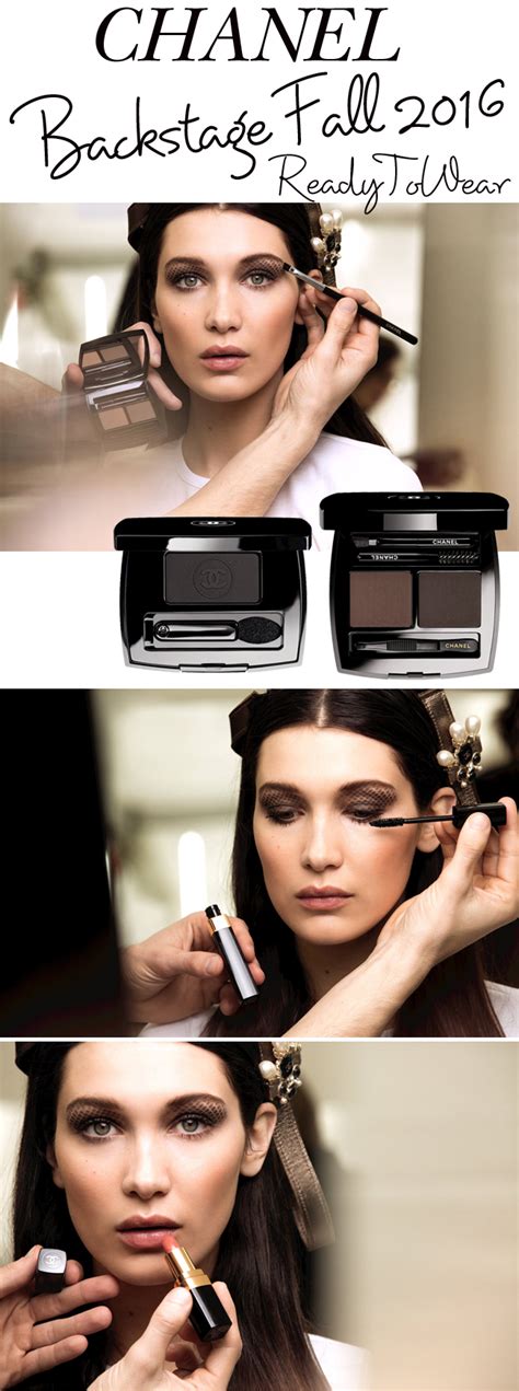 Beauty Tips Backstage At Chanel