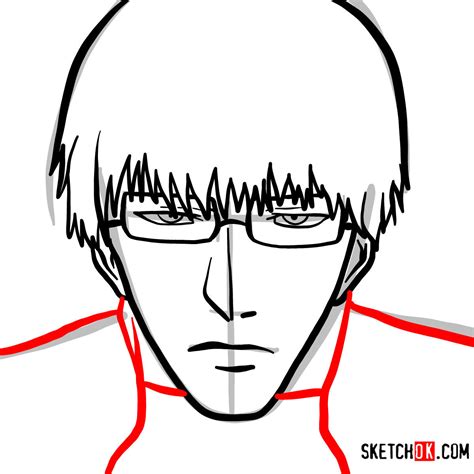 How To Draw Kishou Arima Tokyo Ghoul Sketchok Easy Drawing Guides
