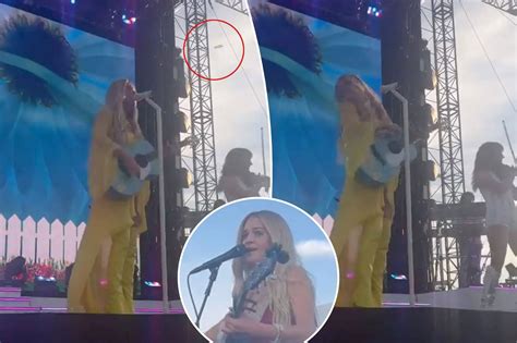 Kelsea Ballerini Hit In The Face With Object While Performing Onstage