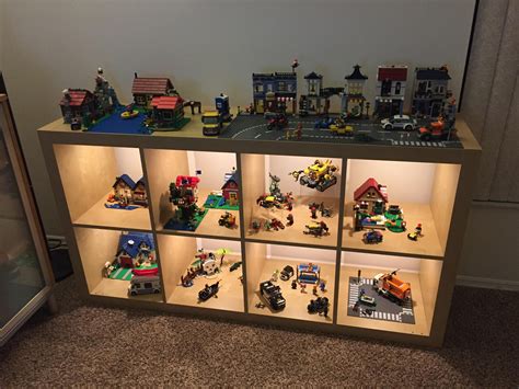 Supreme Lego Display Shelf Ideas Square Floating Shelves