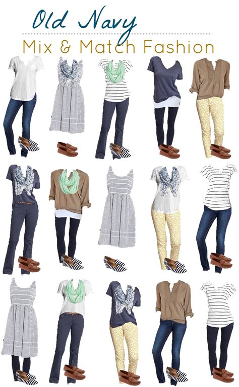 Mix And Match Your Look With Old Navy Mix And Match Fashion Mix Match