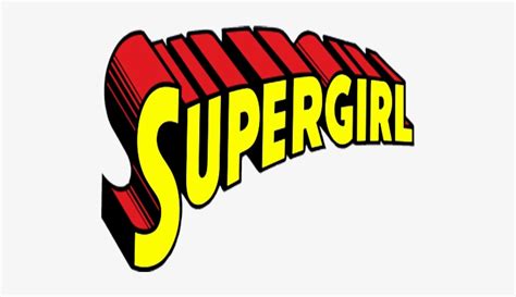 Cbs Supergirl Red And Yellow Logo Png Banner Transparent Super Girl