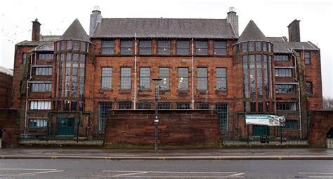 It moved to dalhousie street in 1903. 2018.04090a Scotland Street School, Glasgow, by Charles Re ...