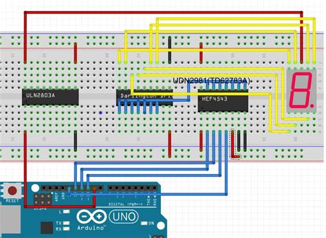 Makerobot Education Segment Display Interfacing With Arduino Uno Images
