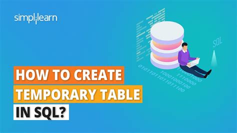 How To Create Temporary Table In SQL Temporary Tables In SQL