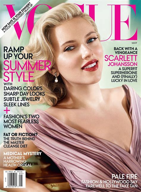 Turtz On The Go Scarlett Johansson Covers Vogue Magazine