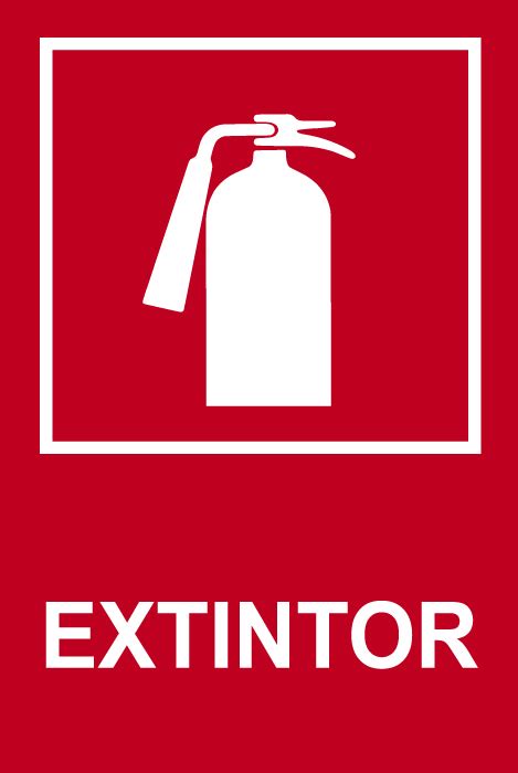 Señalética De Seguridad Extintor