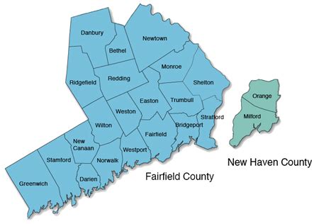 Map Of Fairfield County Ct Maps Catalog Online