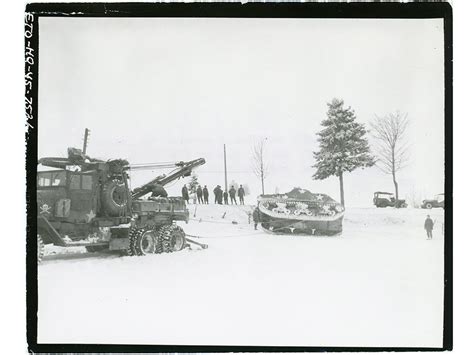 Black Panthers In The Snow The 761st Tank Battalion At The Battle Of