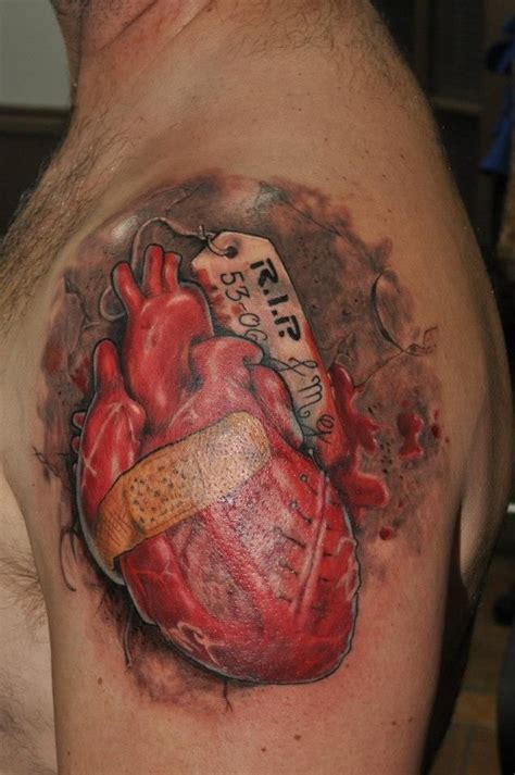 50 Tattoo Designs Realistic Heart Real Heart Tattoo Design Love Heart Tattoo Inspiration