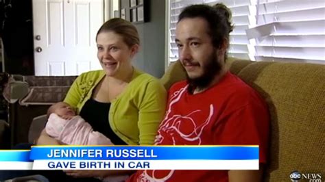 Man Films His Wife Giving Birth In The Car While He Drives