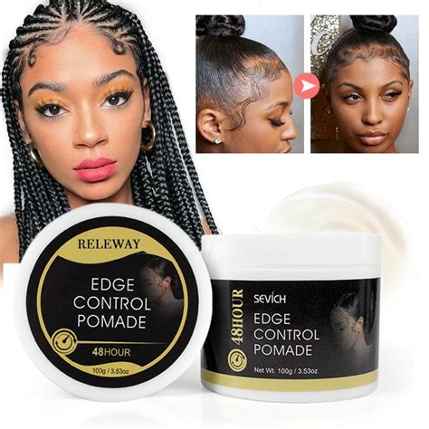 Shine Extra Hair Strong Hold Tramper Pomade Gel Edge Control Wax