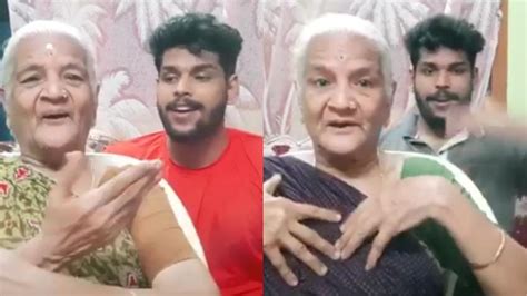 Watch Grandma Grandson Duo Takes Tiktok By Storm With Adorable Videos India Today