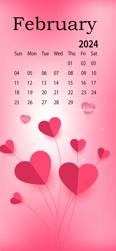 February 2024 Desktop Wallpaper Calendar Calendarlabs