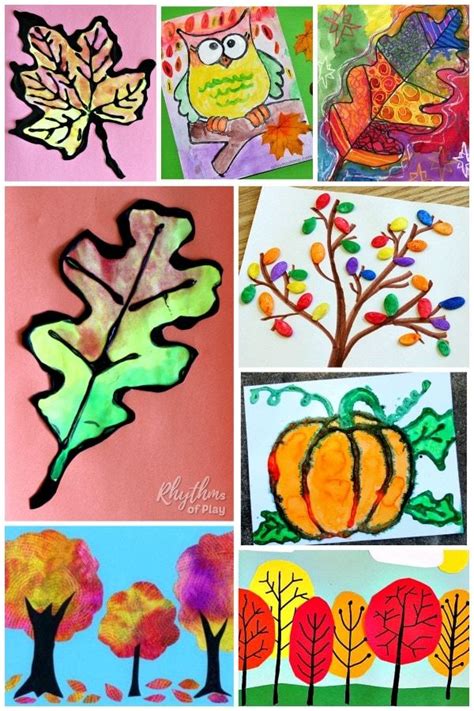 The Best Fall Art Projects For Kids Fall Arts And Crafts Fall
