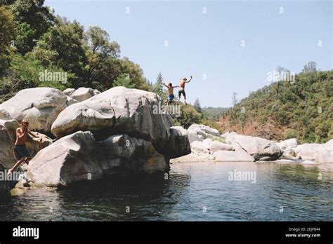 Swimming Hole Boys Hi Res Stock Photography And Images Alamy