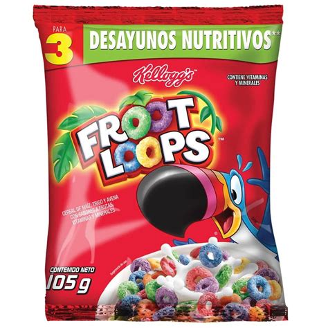 🥇 Froot Loops Kellogs Bolsa 105 Gr Mándalo Market