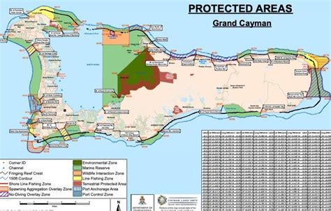 Marine Parks Boundary Maps Cayman Islands Department Of Environment
