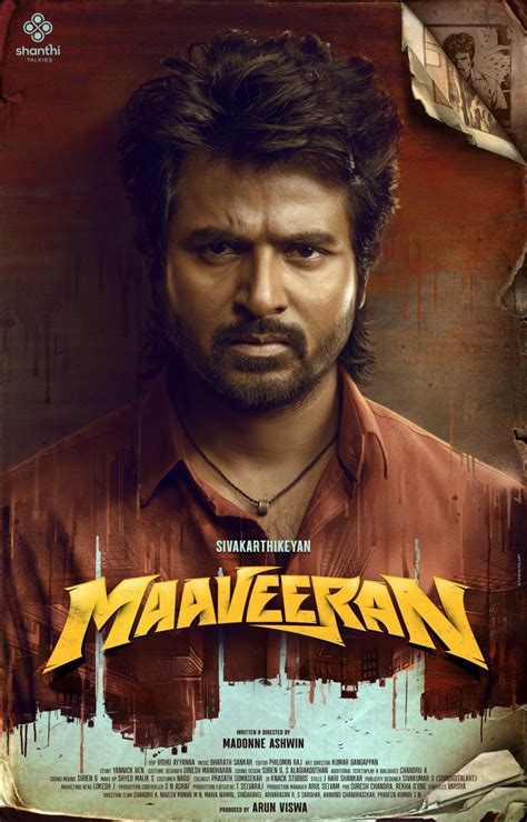 Sivakarthikeyan Maaveeran First Look Poster Hd