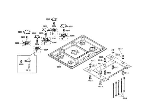 Thermador Sgs Fs Cooktop Partswarehouse