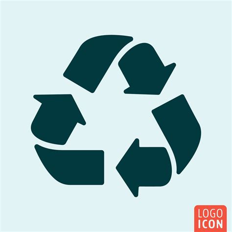 Recycle arrows icon minimal design 601228 - Download Free Vectors, Clipart Graphics & Vector Art