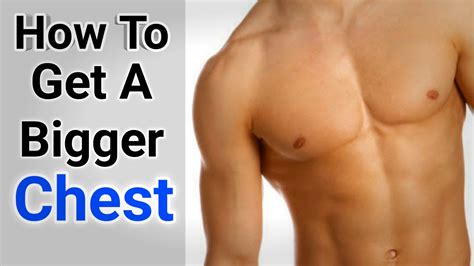How To Get A Bigger Chest Chest Excercise At Home Pump Your Chest