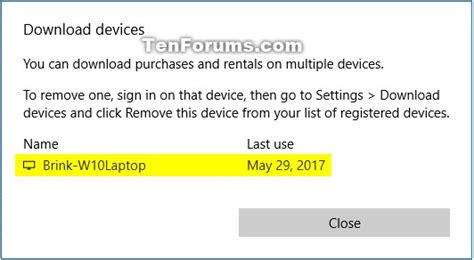Show Download Devices In Movies And Tv App In Windows 10 Tutorials