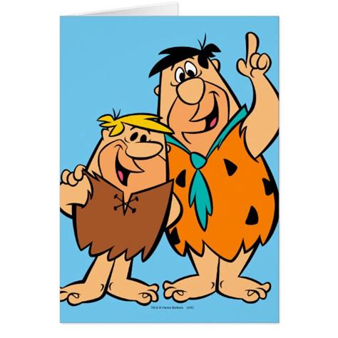 Barney Rubble And Fred Flintstone