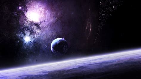 วอลเปเปอร์ มีสีสัน กลางคืน กาแลคซี 3d พื้นที่ ดวงจันทร์