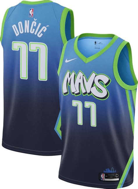 If this leak of the mav's new city jerseys turns out to be legit though, i doubt anyone will rush to buy them. Luka Doncic #77 City Edition Jersey for the Dallas Mavericks (2019-20) - Interbasket