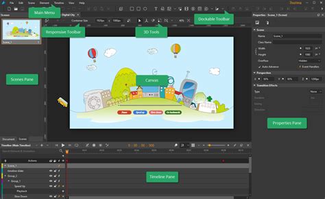 Become Familiar With Saola Animate 30 Workspace Atomi Systems Inc