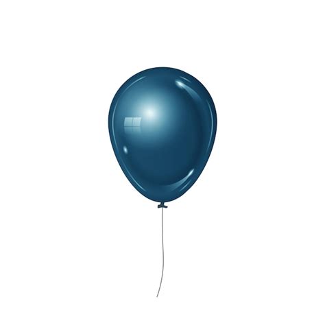 Premium Vector Realistic 3d Isolated Celebration Balloon