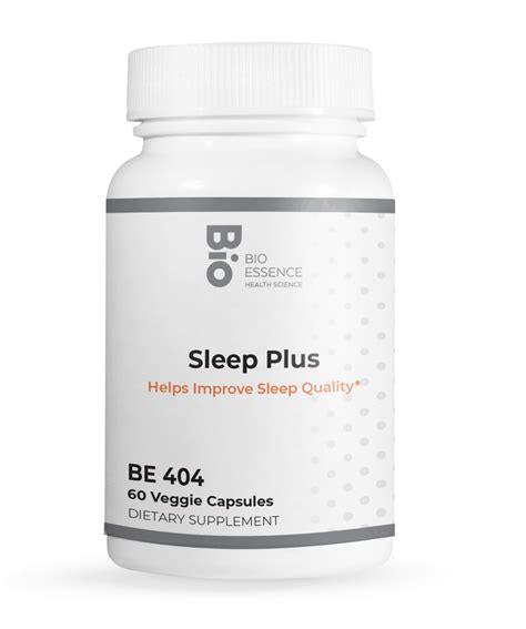 Sleep Plus Health Supplements Bio Essence Health Science