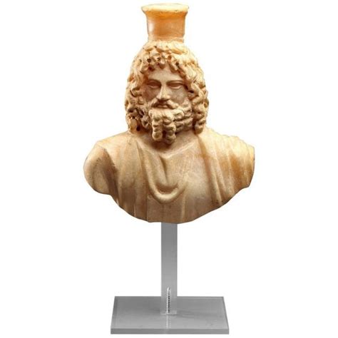 Bust Of Jupiter Serapis Imperium Romanum