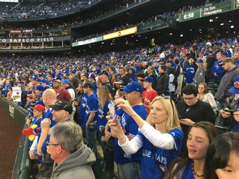 Toronto Blue Jays Fans Make Seattles Safeco Field Feel Like Home