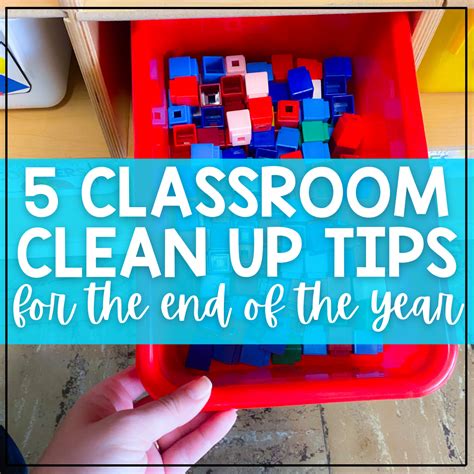 End Of The Year Clean Up Tips For Your Classroom Krafty In Kinder