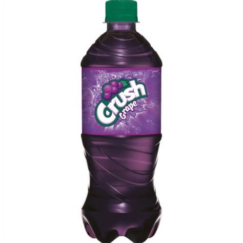 Crush Grape Soda 20 Fl Oz Harris Teeter