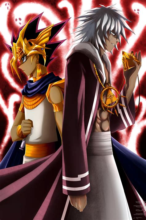 Artstation Pharaoh Atem And Thief King Bakura