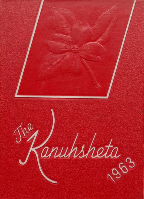 1963 Yearbook From Murphy High School From Murphy North Carolina For Sale