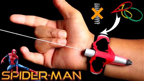 Simple And Easy Web Shooter How To Make Spider Man Web Shooter Without Spring Xperiment At
