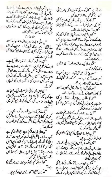 Saag Complete Urdu Story Urduzone Page 2