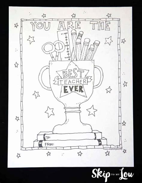 Teacher Appreciation Free Printables Inspirational Christmas Coloring