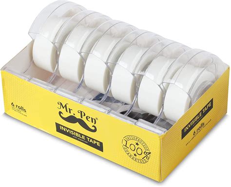 Mr Pen Tape Tape Dispenser Pack Of 6 Tape Refill Office Tape