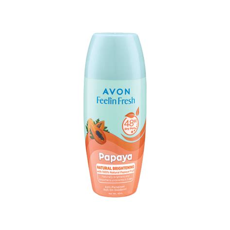 Avon Product Detail Feelin Fresh Papaya Anti Perspirant Roll On