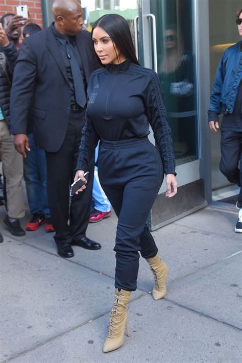 Kim Kardashian Steps Out In Sexy Sweatpants