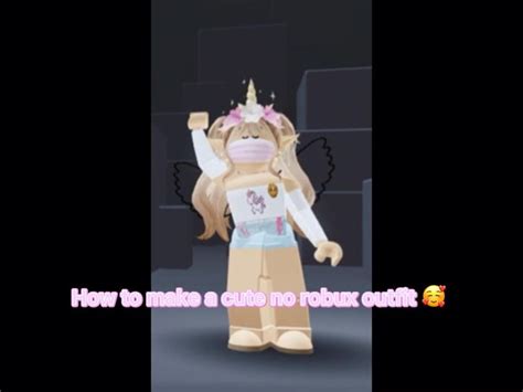 How To Make A Cute No Robux Outfit 🥰 Video Outfits Roblox Cute