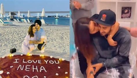 Neha Kakkar Celebrates Hubby Rohanpreet Singhs First Birthday After Marriage Shares Cutesy Videos
